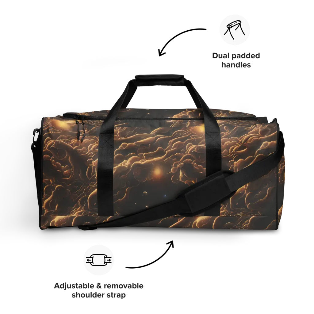 Ether Tangle on Duffle Bag — Front
