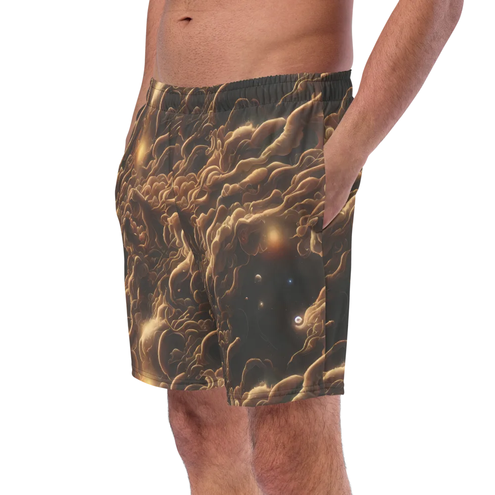 Ether Tangle on Swim Trunks — Left Front