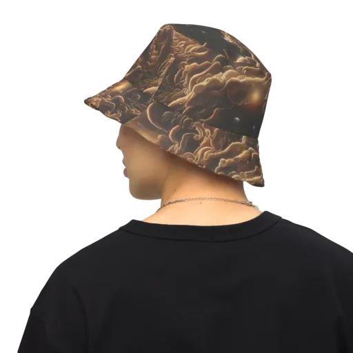 Ether Tangle on a Reversible Bucket Hat