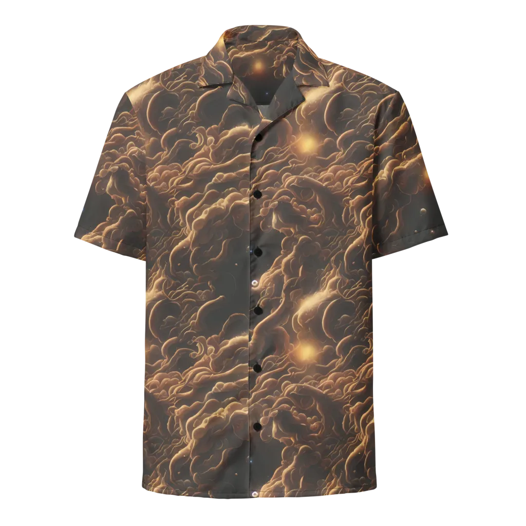 Ether Tangle on Button Shirt — Front