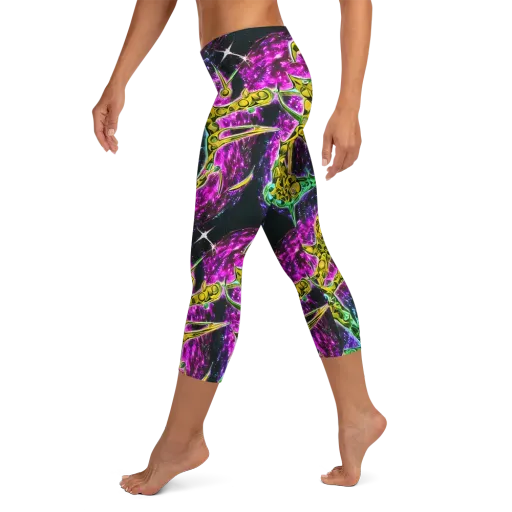 Adolf's Aura on a Capri Leggings