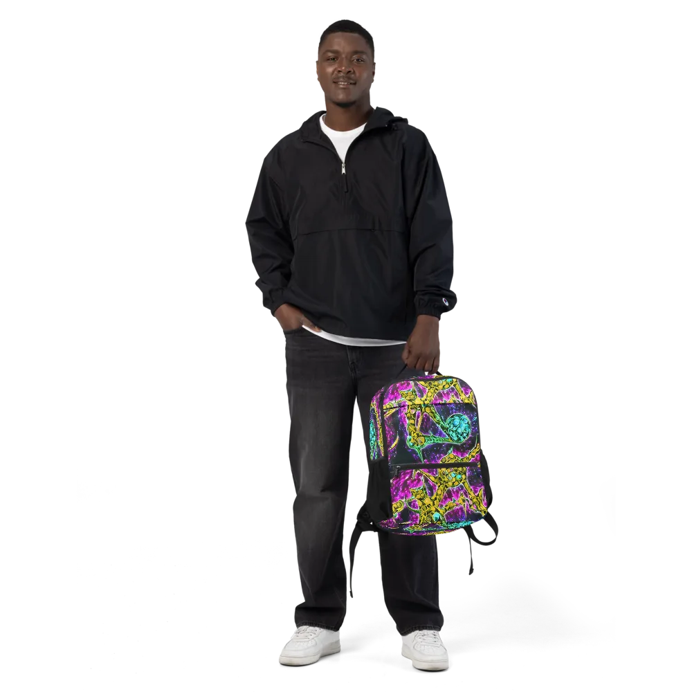 Adolf's Aura on Utility Backpack — Front