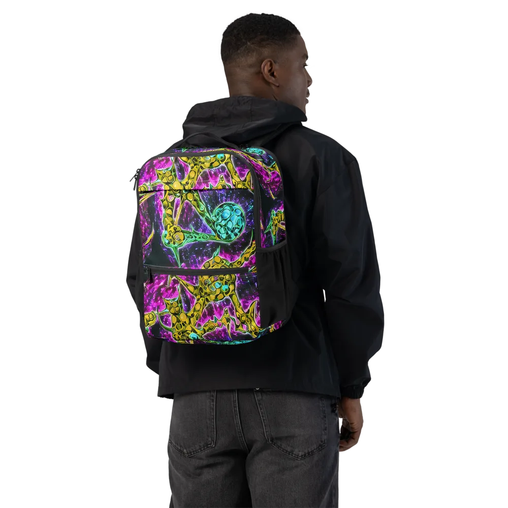Adolf's Aura on Utility Backpack — Back