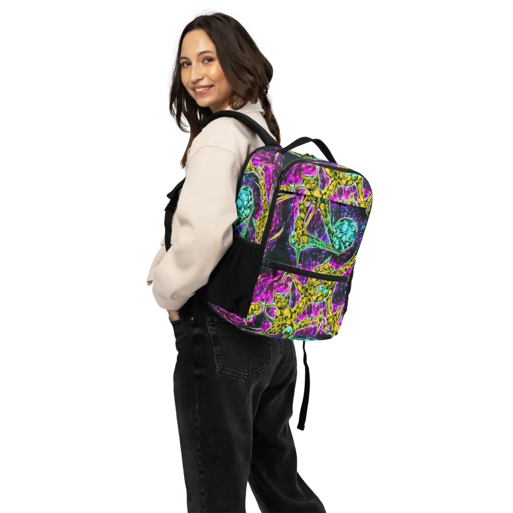 Adolf's Aura on Utility Backpack — Back