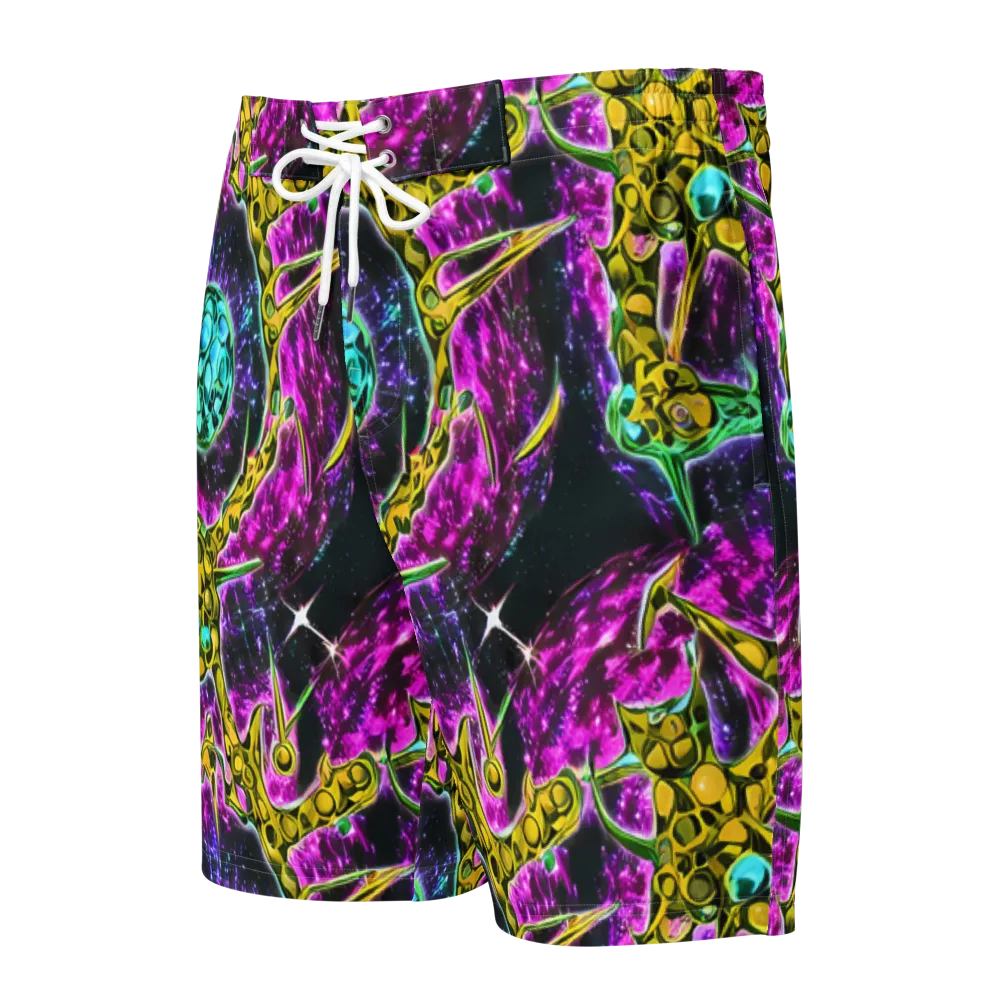 Adolf's Aura on Men's Board Shorts — Front
