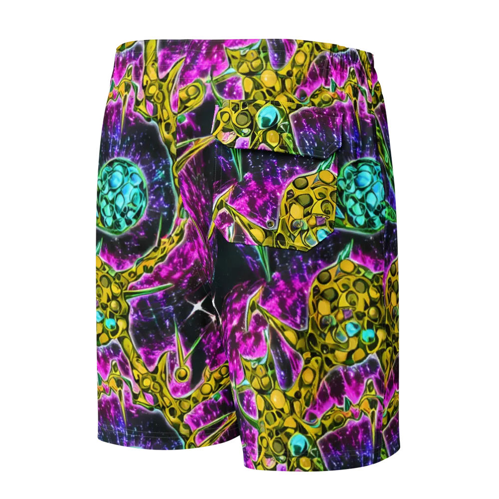 Adolf's Aura on Men's Board Shorts — Back