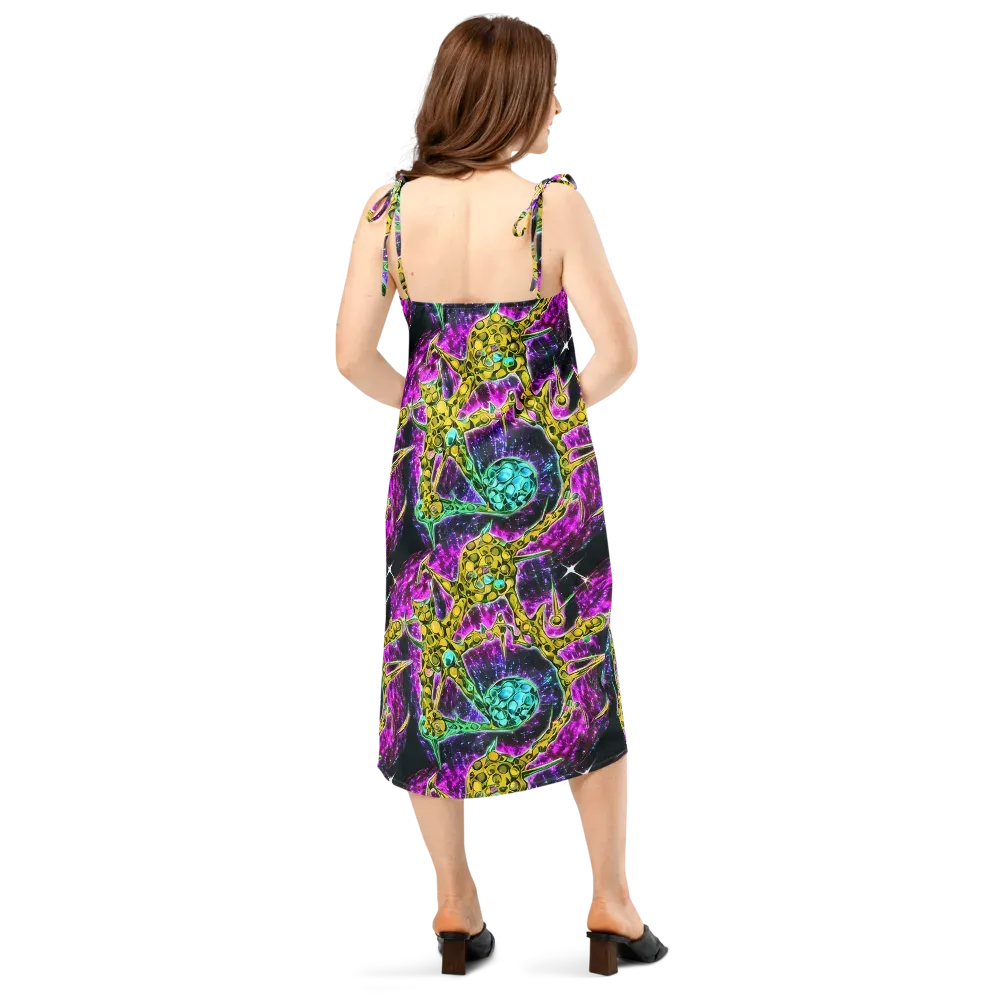 Adolf's Aura on Slip Dress — Back