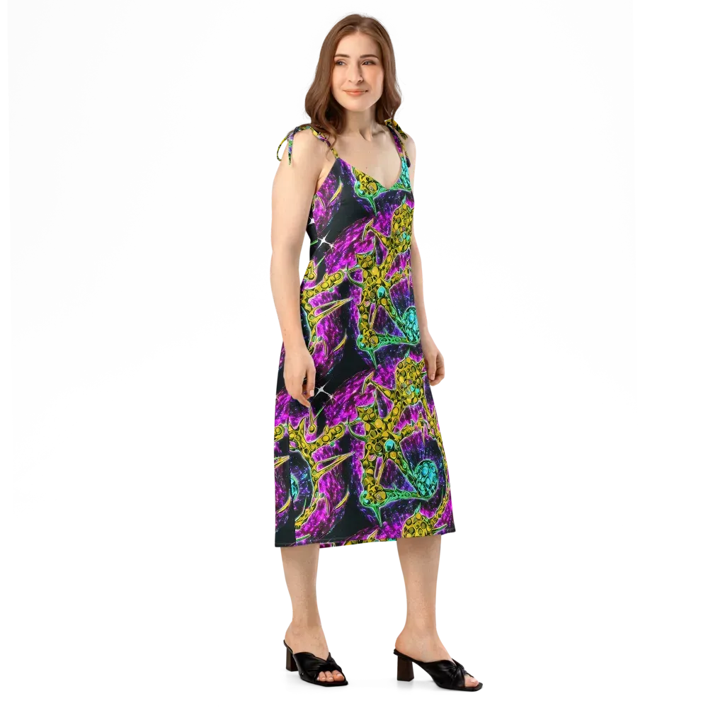 Adolf's Aura on Slip Dress — Right Front