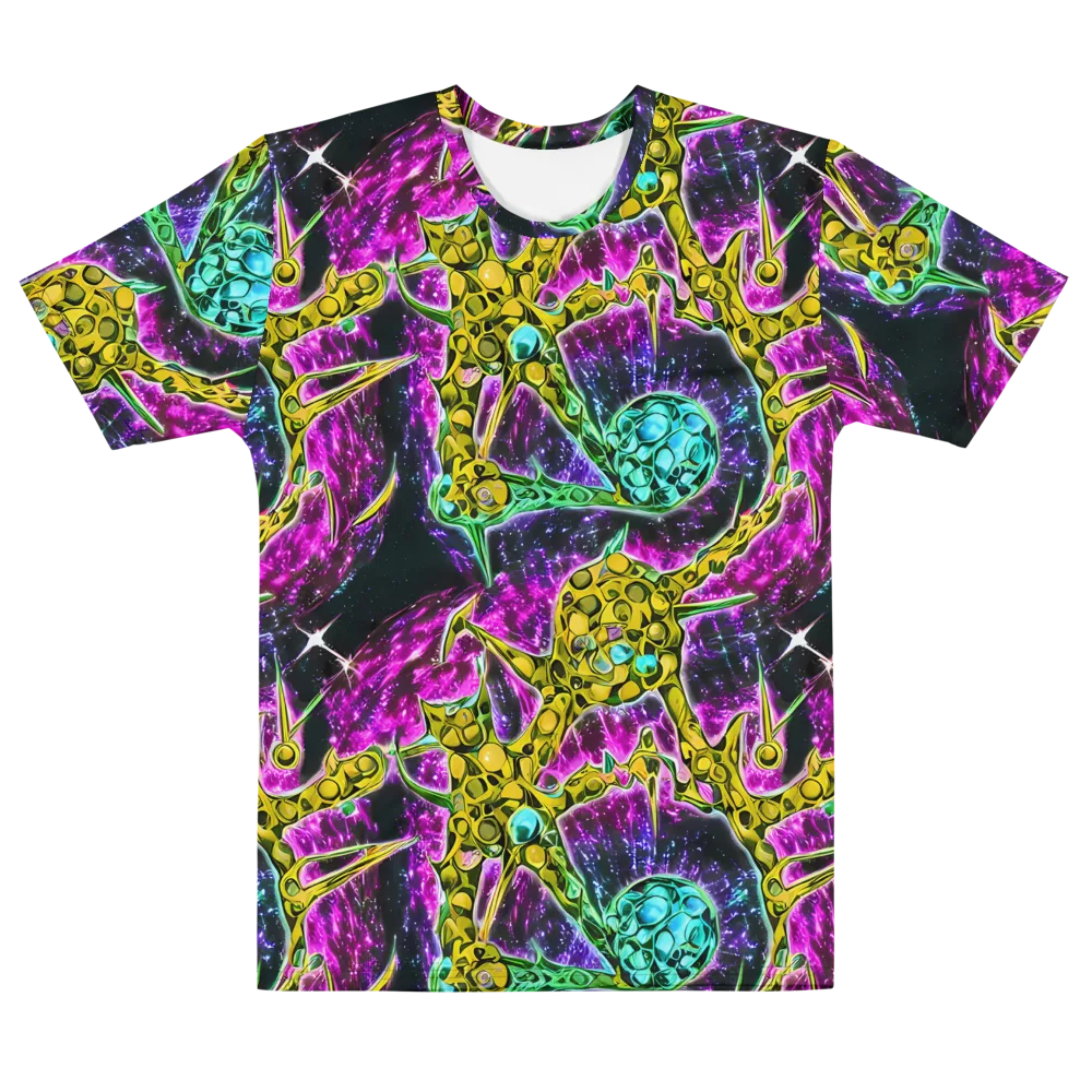 Adolf's Aura on Men's Cotton Crew Neck T-Shirt — Front