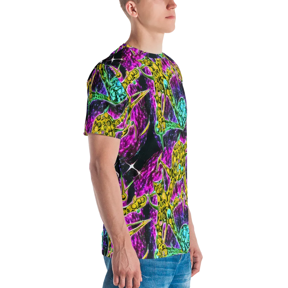 Adolf's Aura on Men's Crew Neck T-Shirt — Right
