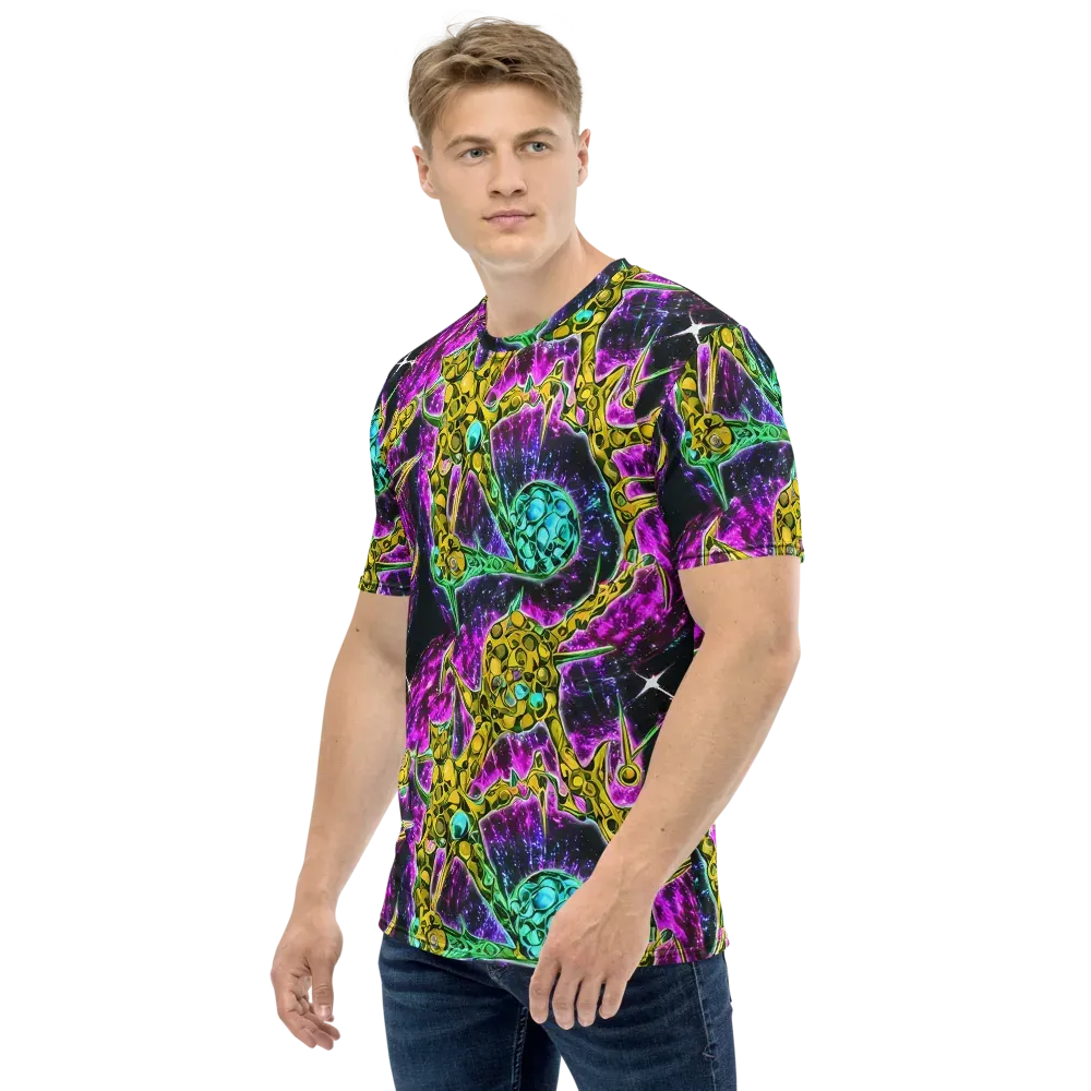 Adolf's Aura on Men's Crew Neck T-Shirt — Left