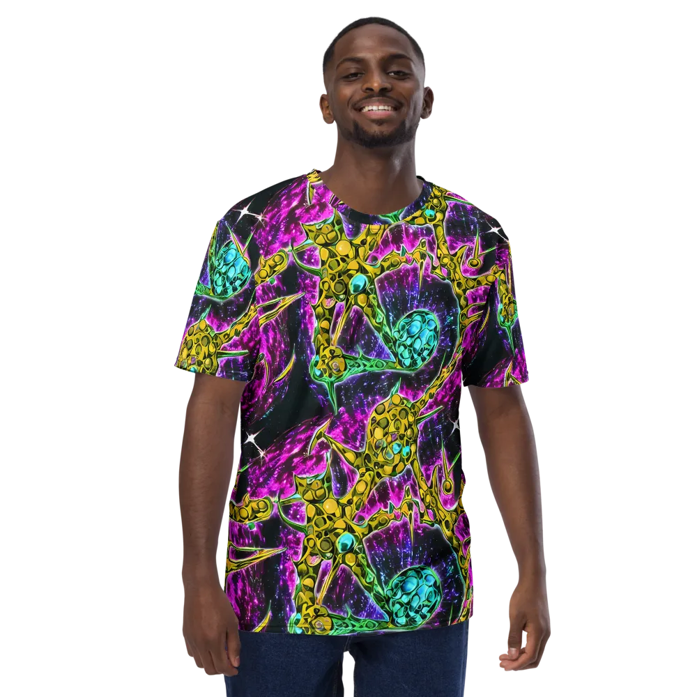 Adolf's Aura on Men's Crew Neck T-Shirt — Front