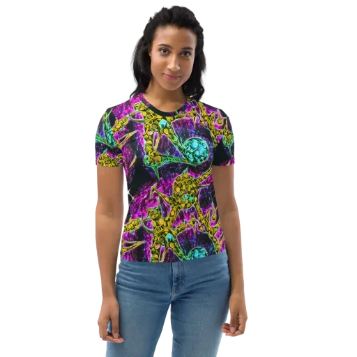 Adolf's Aura on a Women's Crew Neck T-Shirt