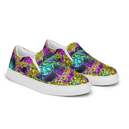 Adolf's Aura on a Men's Slip-On Canvas Shoes