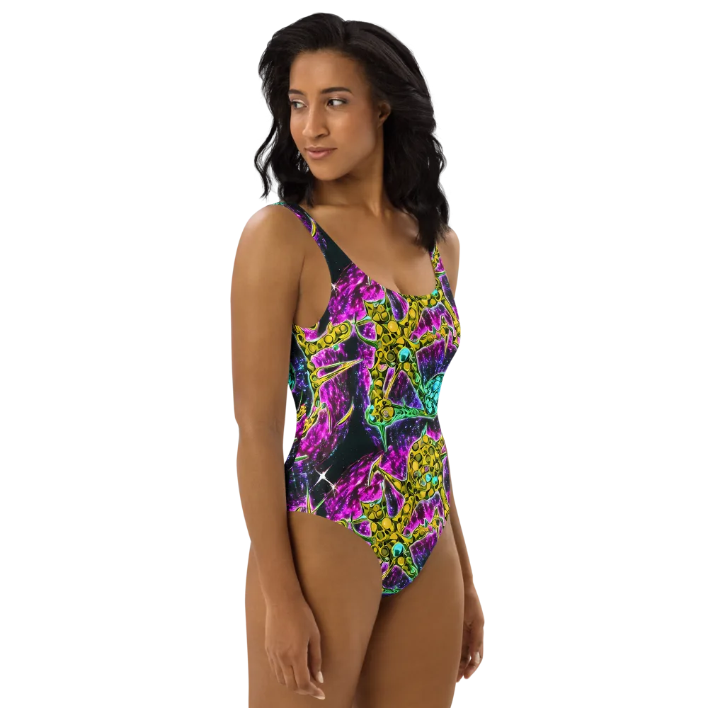 Adolf's Aura on One-Piece Swimsuit — Right