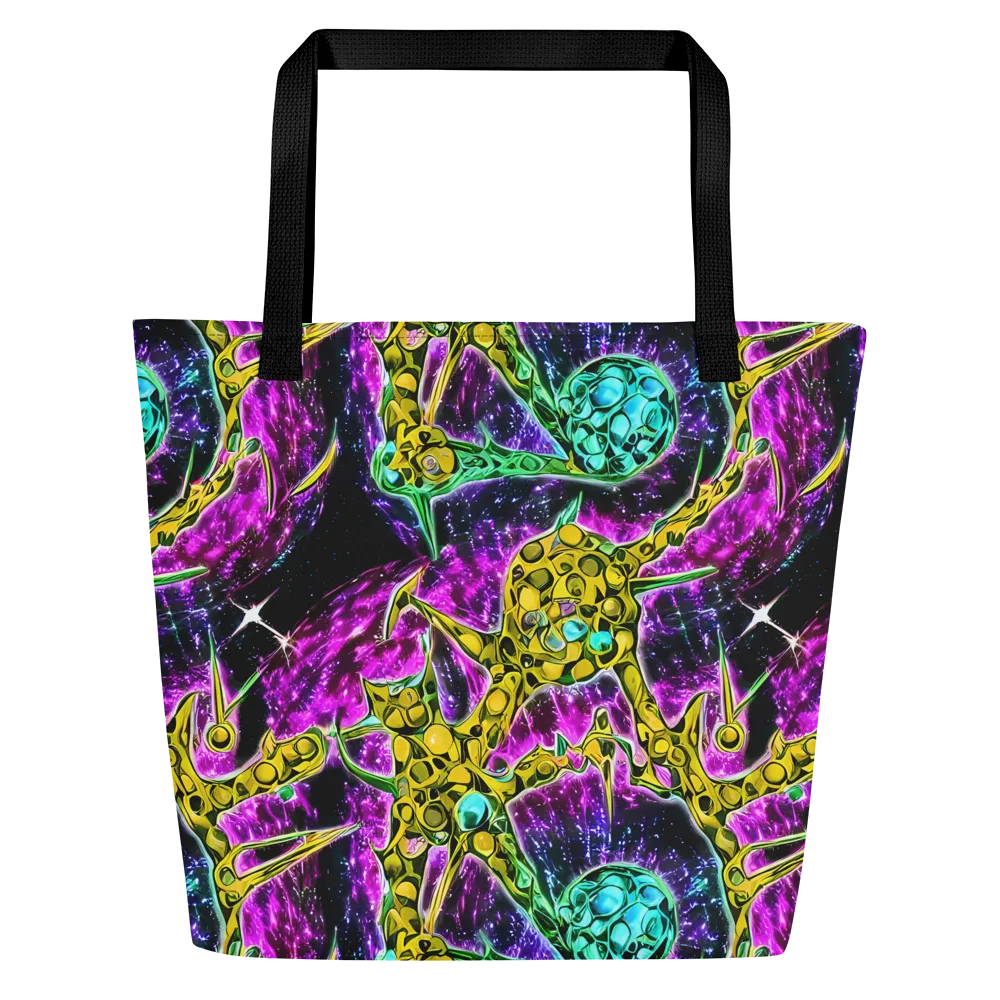Adolf's Aura on Large Tote Bag W/ Pocket — Front