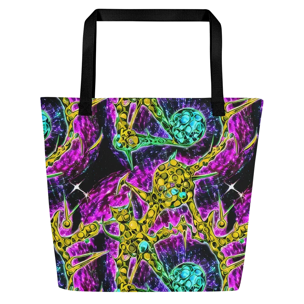 Adolf's Aura on Large Tote Bag W/ Pocket — Front