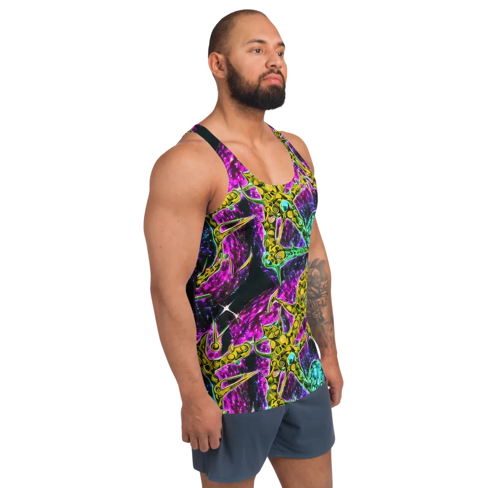Adolf's Aura on Men's Tank Top — Right Front
