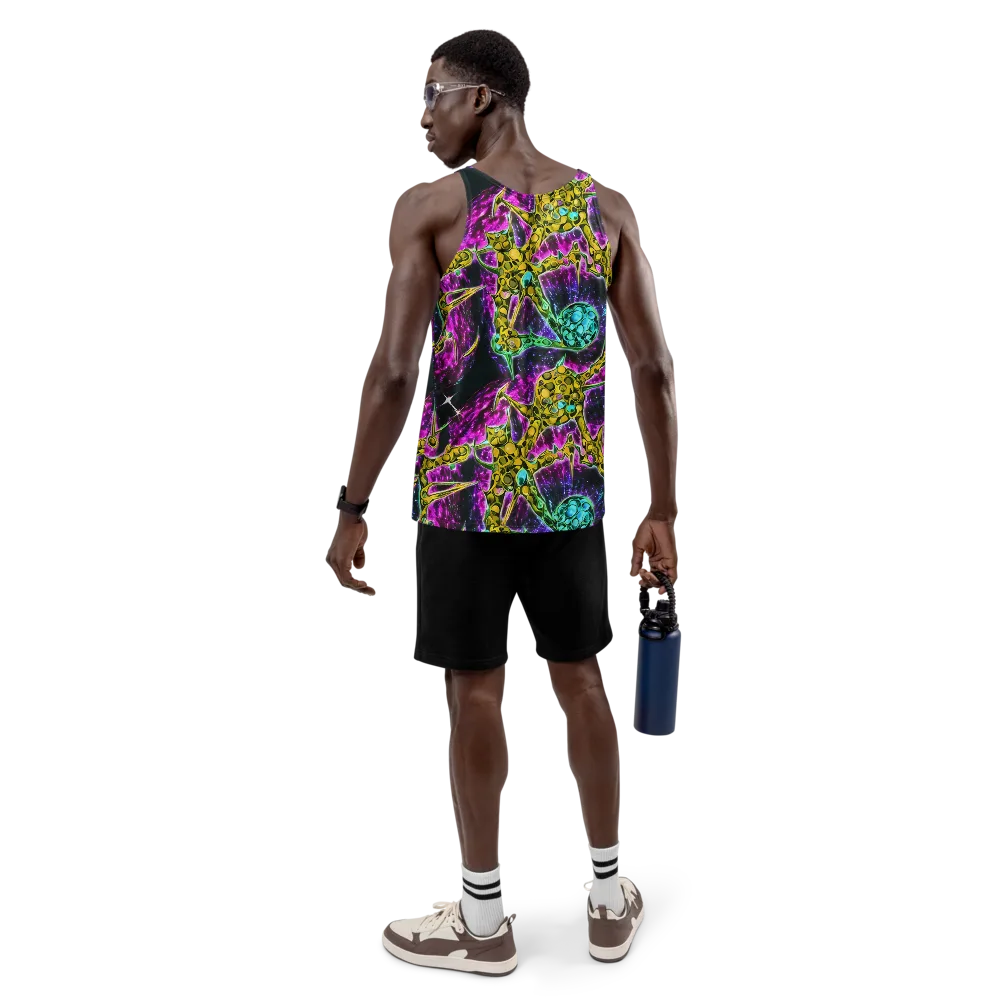 Adolf's Aura on Men's Tank Top — Back