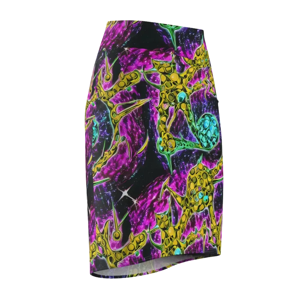 Adolf's Aura on Pencil Skirt — Front Side