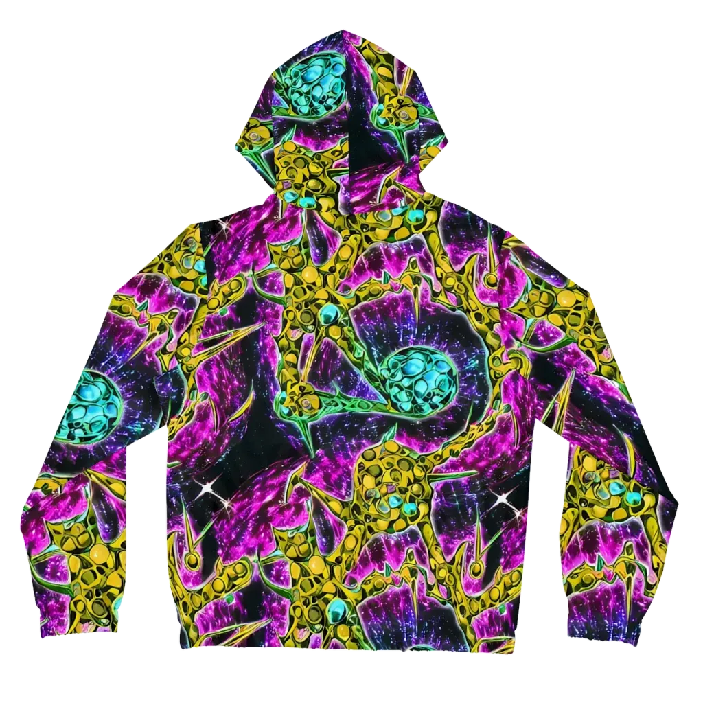 Adolf's Aura on Women's Full-Zip Hoodie — Back