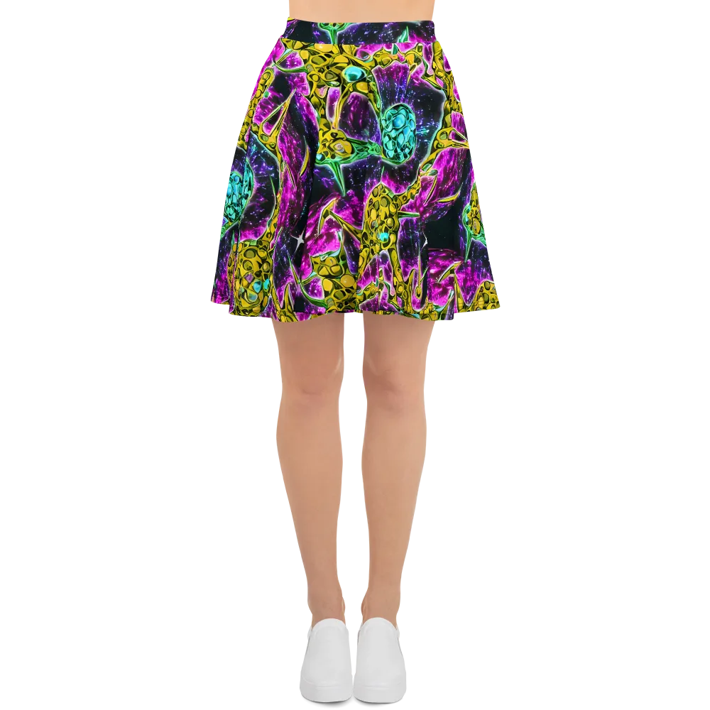 Adolf's Aura on Skater Skirt — Front