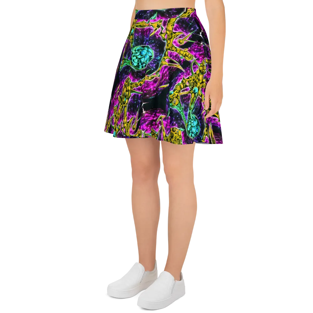 Adolf's Aura on Skater Skirt — Left