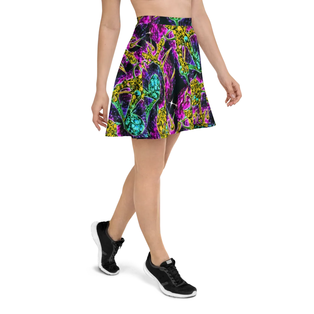 Adolf's Aura on Skater Skirt — Right
