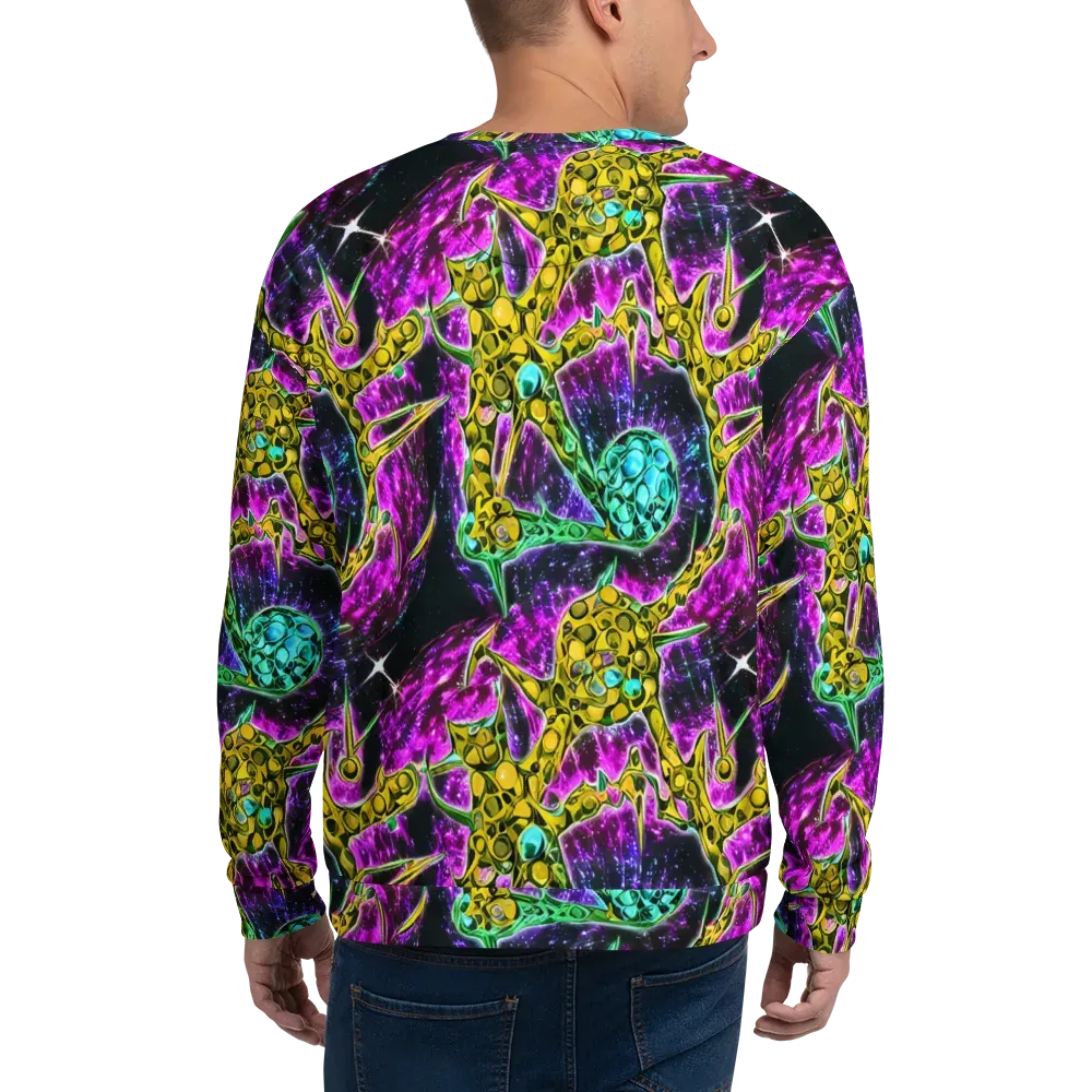 Adolf's Aura on Sweatshirt — Back
