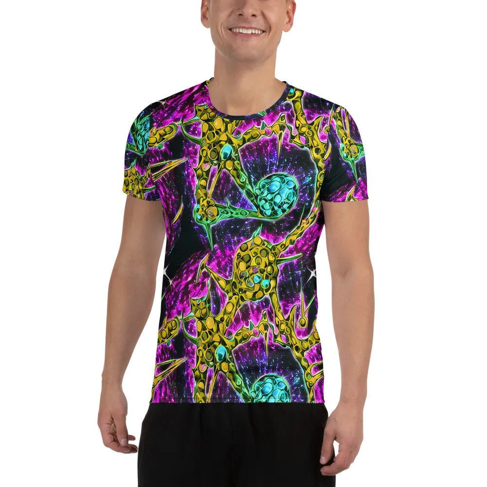 Adolf's Aura on Men's Athletic T-Shirt — Front
