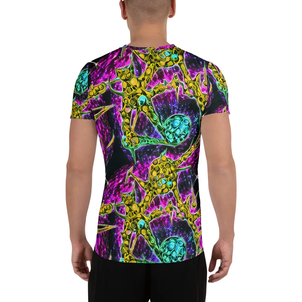Adolf's Aura on Men's Athletic T-Shirt — Back