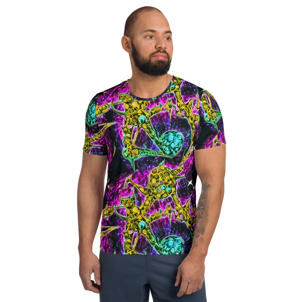 Adolf's Aura on Men's Athletic T-Shirt — Front