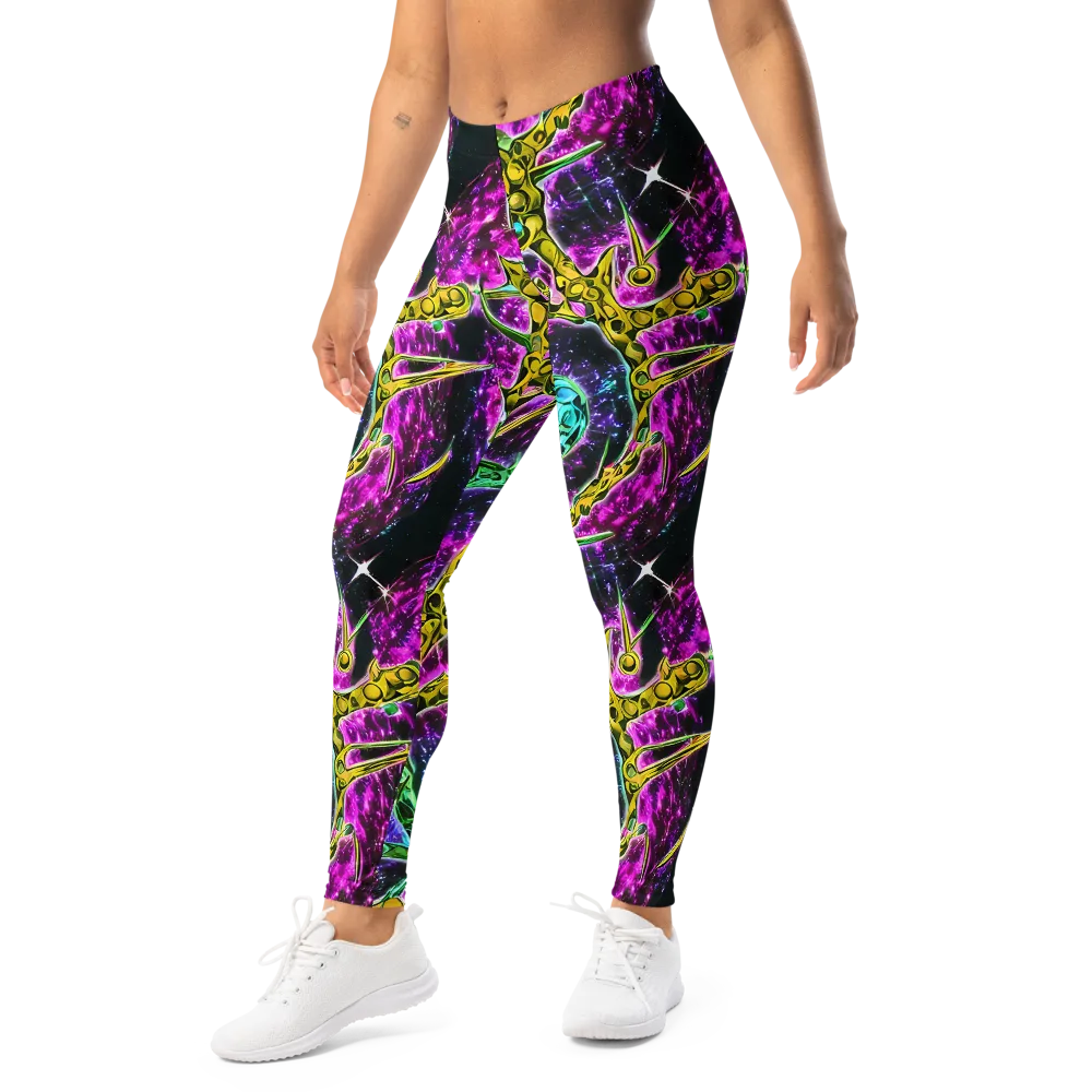 Adolf's Aura on Leggings — Left Front