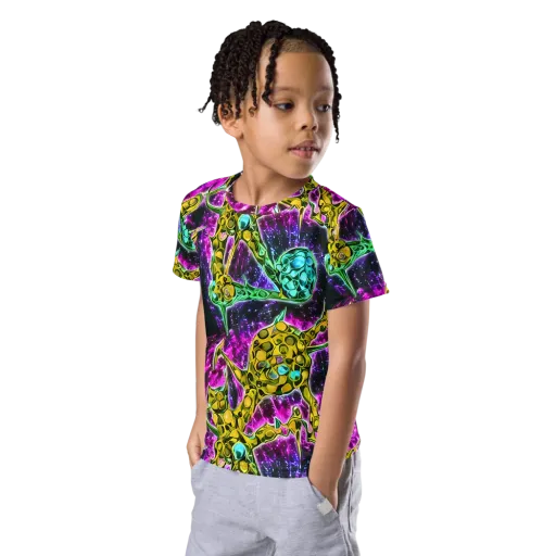 Adolf's Aura on a Kids Crew Neck T-Shirt