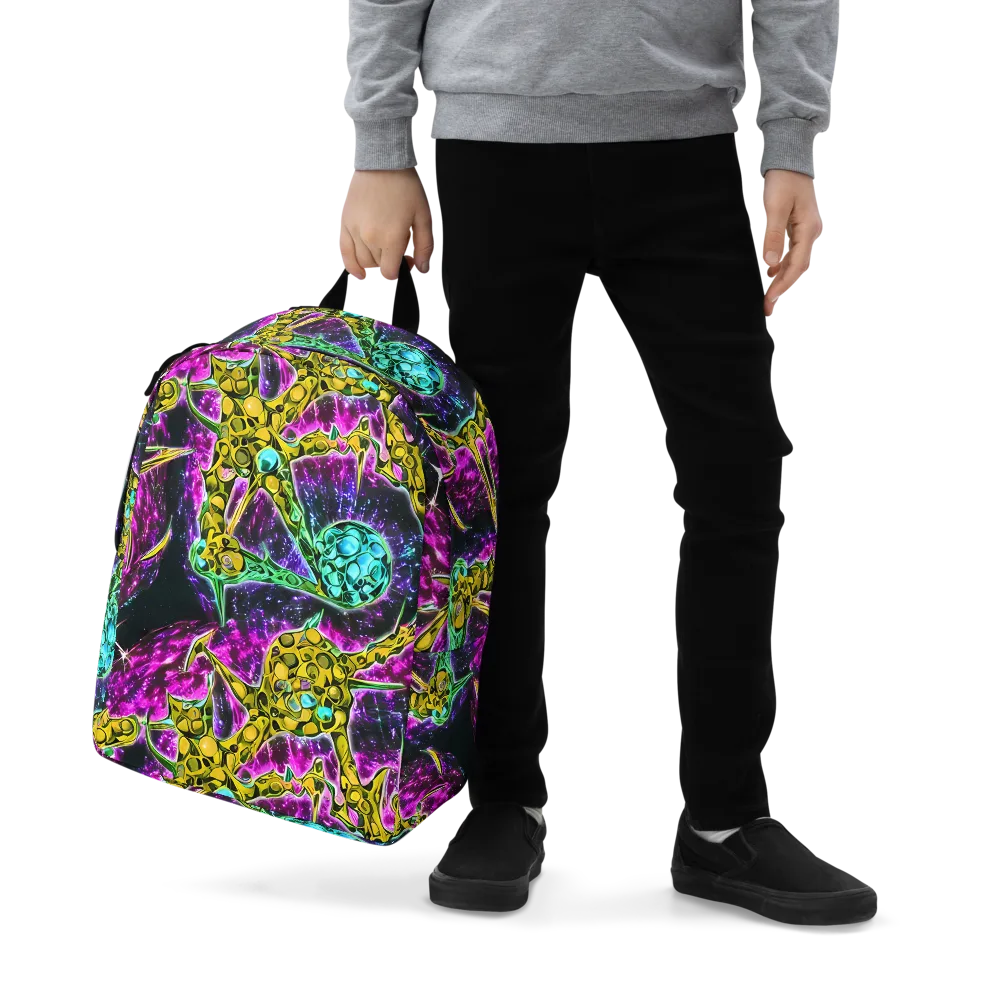 Adolf's Aura on Minimalist Backpack — Zoomed-in