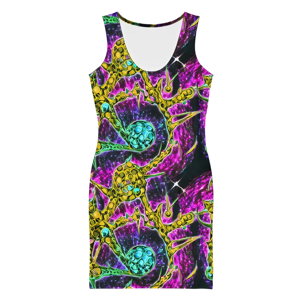 Adolf's Aura on Bodycon Dress — Front