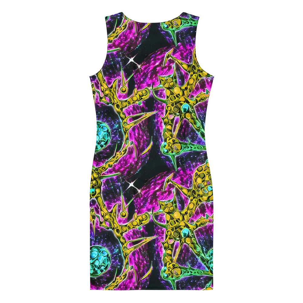 Adolf's Aura on Bodycon Dress — Back