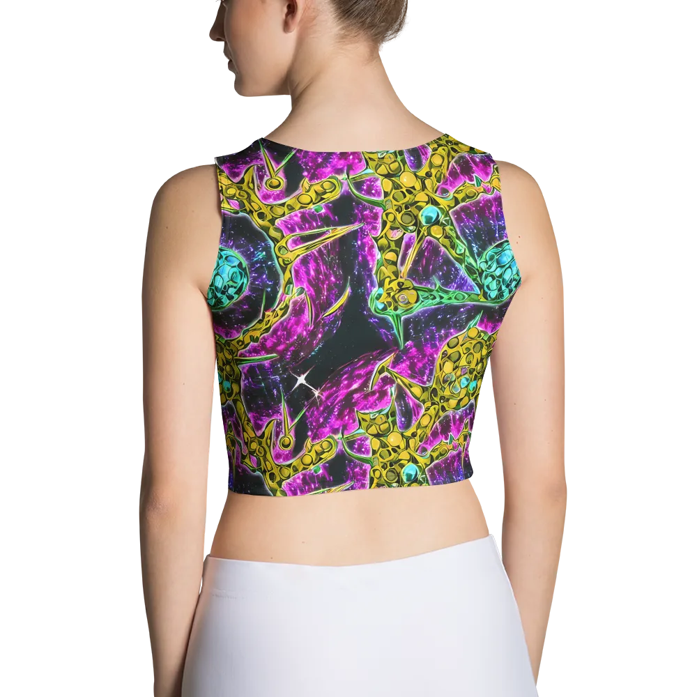 Adolf's Aura on Crop Top — Back