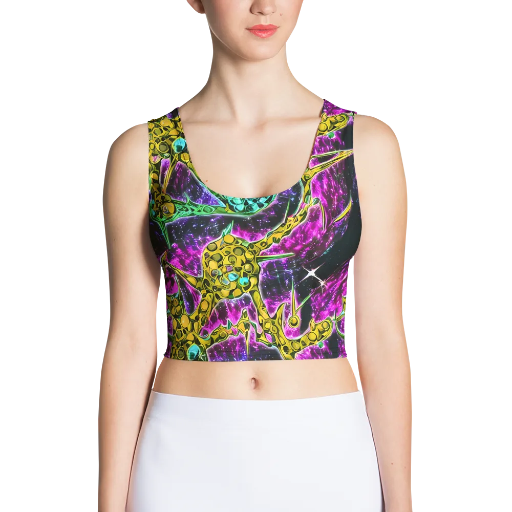 Adolf's Aura on Crop Top — Front