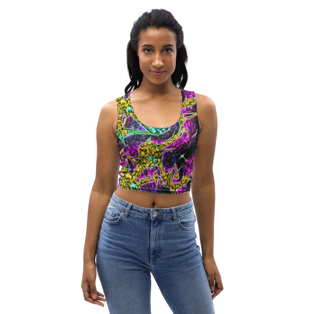 Adolf's Aura on Crop Top — Front