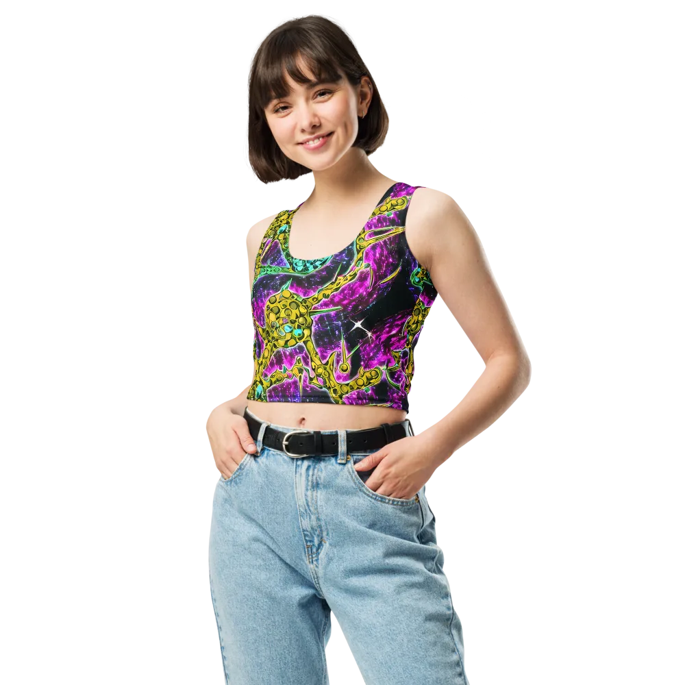 Adolf's Aura on Crop Top — Front