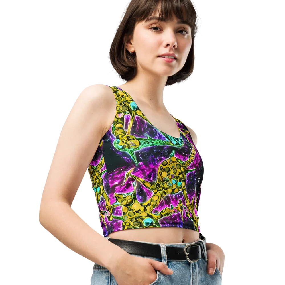 Adolf's Aura on Crop Top — Right Front
