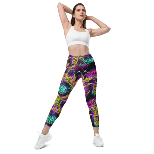 Adolf's Aura on a Leggings with Pockets