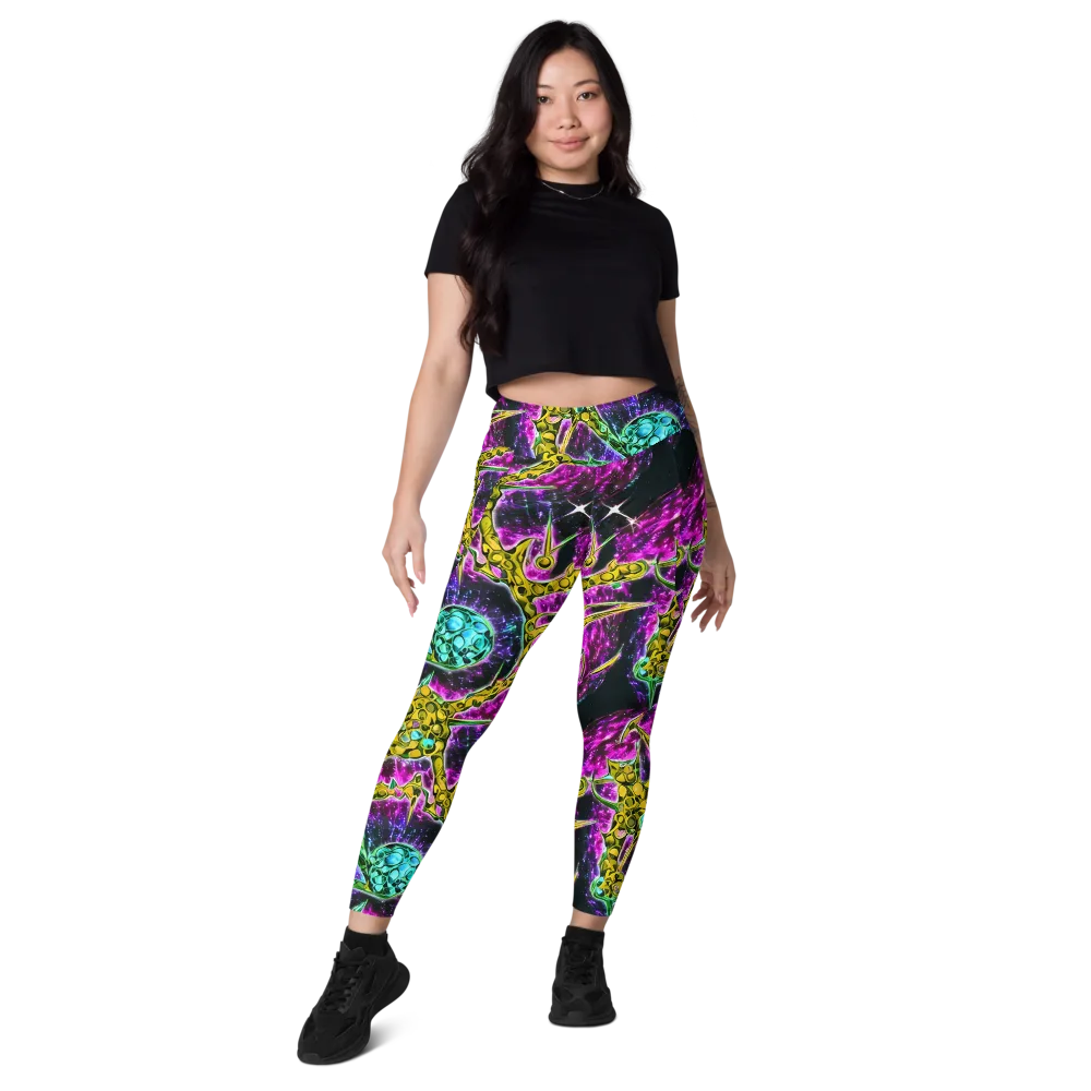 Adolf's Aura on Leggings with Pockets — Front