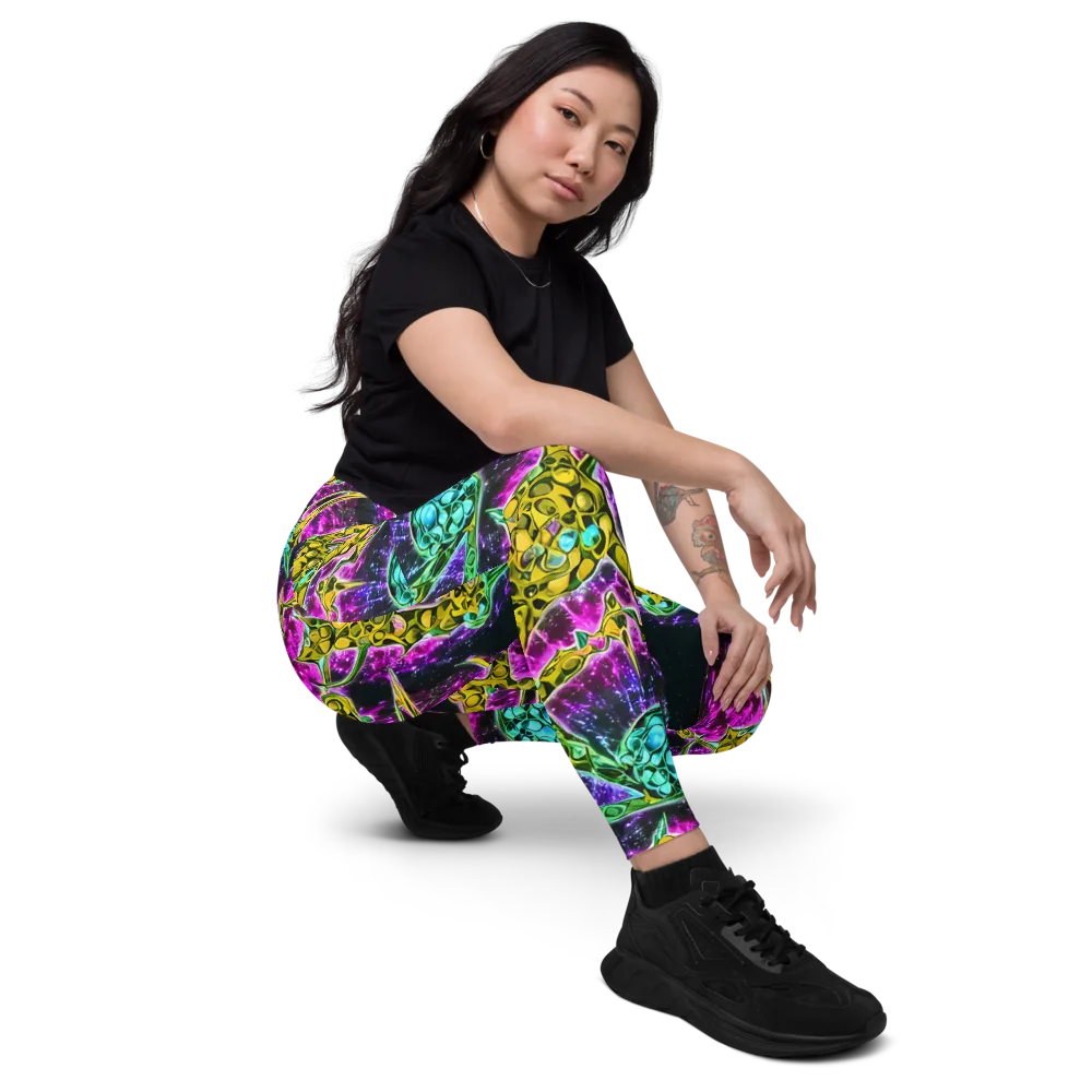 Adolf's Aura on Leggings with Pockets — Right Front