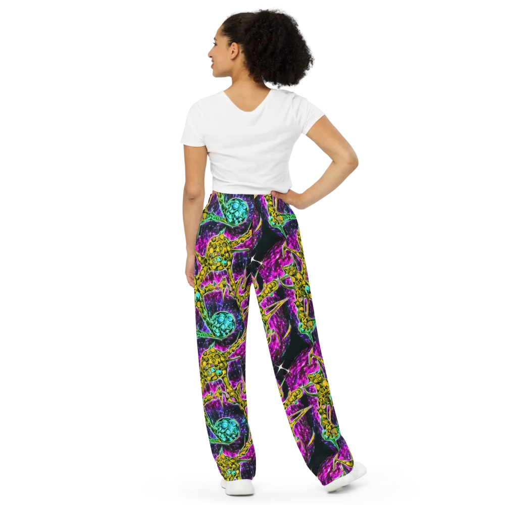 Adolf's Aura on Wide-Leg Pants — Back