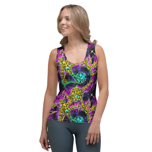 Adolf's Aura on a Women's Tank Top