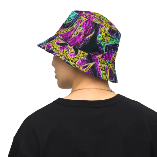Adolf's Aura on a Reversible Bucket Hat