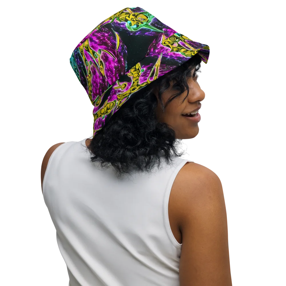 Adolf's Aura on Reversible Bucket Hat — Right Outside
