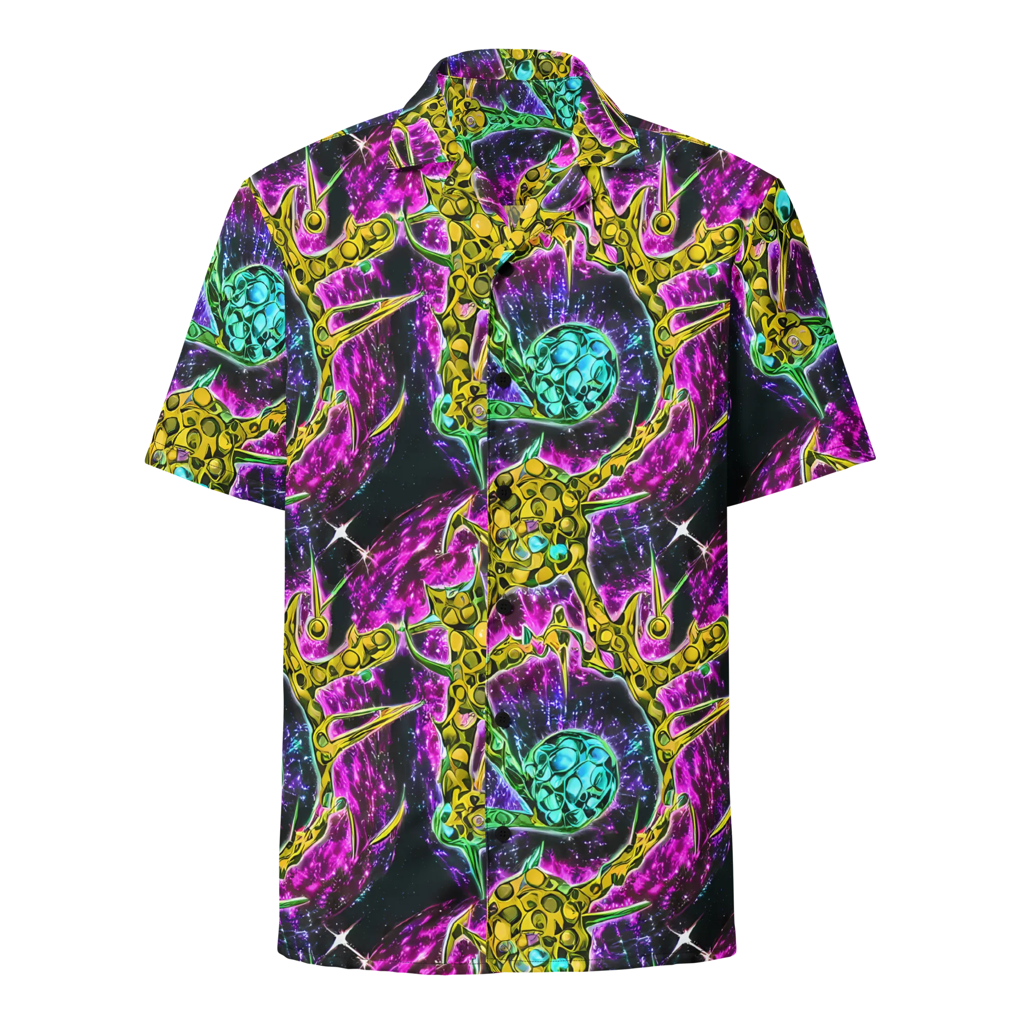 Adolf's Aura on Button Shirt — Front